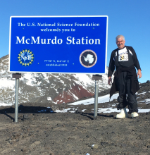 Me and McMurdo Sign