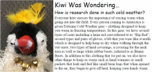Kiwi was wondering...