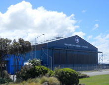 Photograph of the U.S. Antarctic Program building