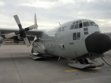 C-130 with skis