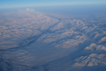 The Alaska Range with Mt. McKinley