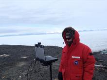 Broadcasting from McMurdo