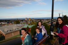 JASE students exploring Punta Arenas