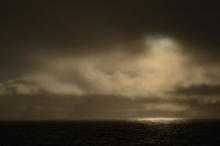 Sun and clouds in the Southern Ocean
