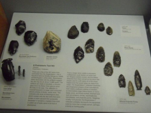 Obsidian stone tools