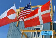 Flags Over Summit Station