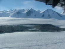 Gemini Nunataks on Shackleton Glacier.