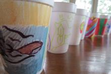 Springs School Elementary student cups!