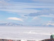 Blue skies at McMurdo Station!