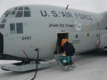 Getting on board the LC-130