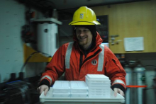 David Honig in Antarctica