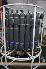 CTD apparatus on the Laurence M. Gould