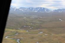 Watershed from helicopter