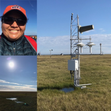 Sampling the International Tundra Experiment site
