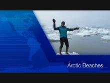 Screen shot of video title Arctic Beaches