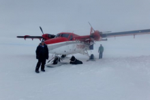 Twin Otter at Remote Site