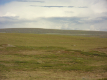 Alaska Pipeline near Toolik Field Station as seen from camp