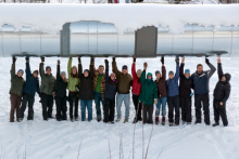 PolarTREC teachers 2012-2013 at Alaska Pipeline