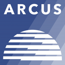 Logo for the Arctic Research Consortium of the United States.