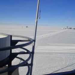 View from the South Pole Station
