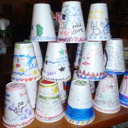 Decorated Cups