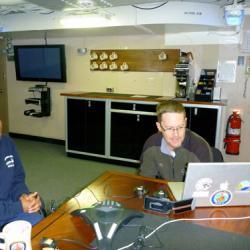 PolarConnect Call from Wardroom On USCGC Healy