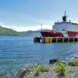 USCGC Healy at Dock in Dutch Harbor, AK