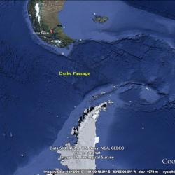 Drake Passage Map
