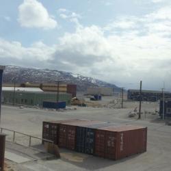 View from my room in Kangerlussuaq