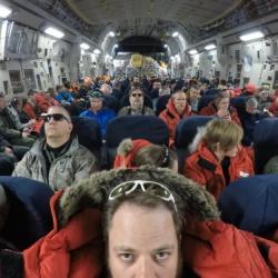 Inside a C-17