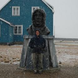 Snow on Amundsen