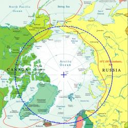 Arctic Region map courtesy of Wikipedia