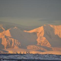 Mountain Range on the Antarctic Peninsula
