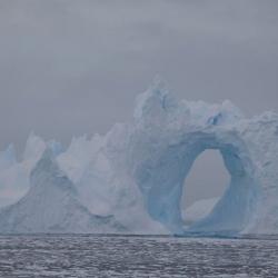 Iceberg in Southern Ocean near Antarctic Cirlce