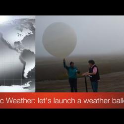 Screen shot of video title Arctic Weather